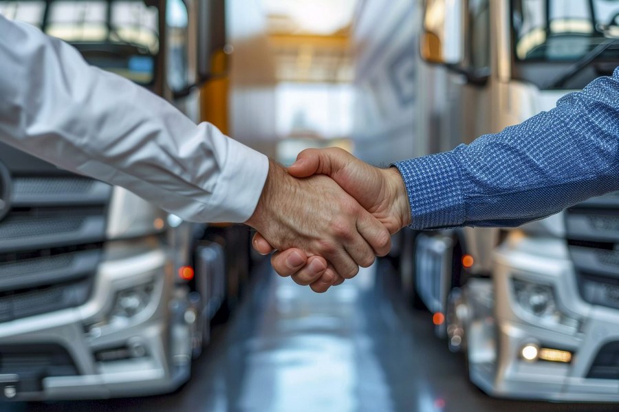 Partner handshake